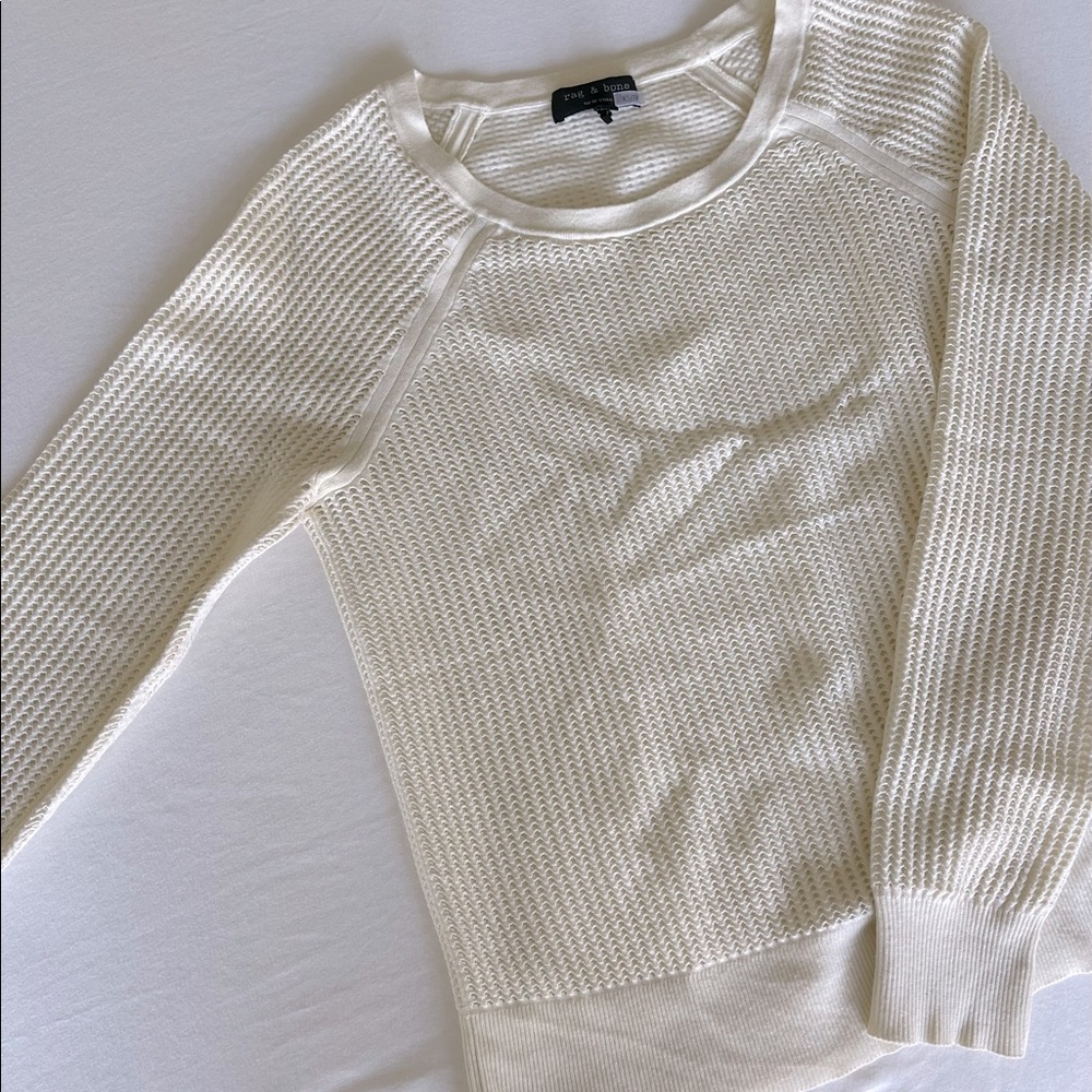 Rag & Bone Ivory Knit Sweater